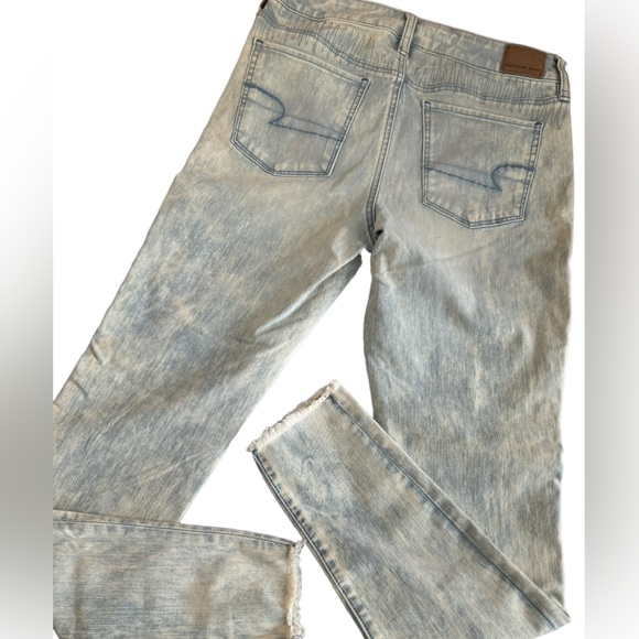 American Eagle Outfitters 360 next level stretch hi-rise jeggings jeans size 10 - Picture 10 of 10